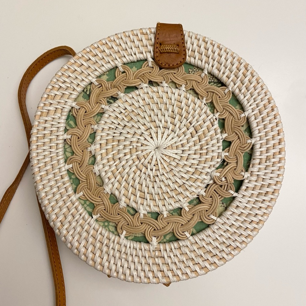 Rattan Purse